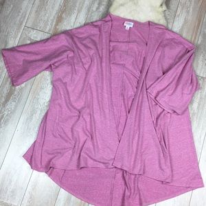 Lularoe Lindsay Spring Cardigan sz M EUC soft